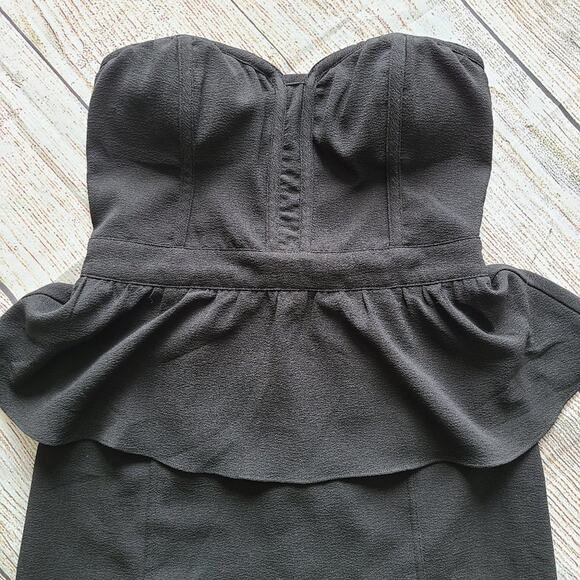 Pins and Needles Black Strapless Dress Size 4 - Picture 1 of 8